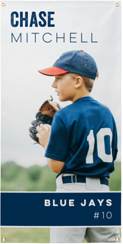 Blue Jays Rapid Team Baseball Banner