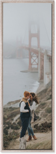 Photo Gallery Portrait Wall Art, Rustic, Single piece, Mounted, 12x36, Multicolor