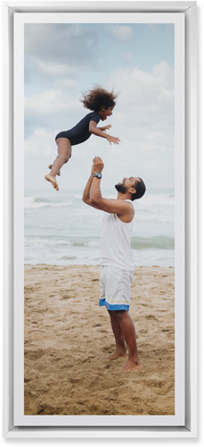 Gallery of One Pano Portrait Wall Art, White, Single piece, Mounted, 10x24, Multicolor