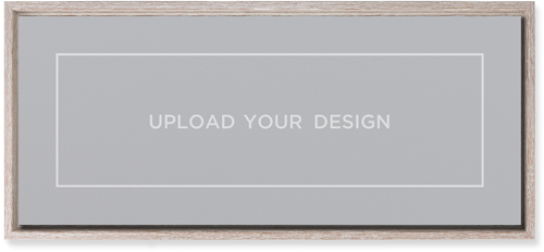 Upload Your Own Design Landscape Wall Art, Rustic, Single piece, Mounted, 10x24, Multicolor