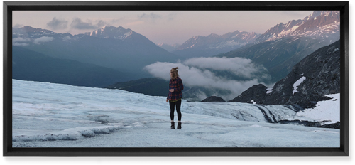 Photo Gallery Square Wall Art, Black, Single piece, Mounted, 10x24, Multicolor, multi