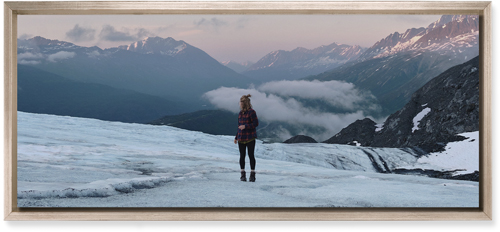 Photo Gallery Square Wall Art, Metallic, Single piece, Mounted, 10x24, Multicolor, multi