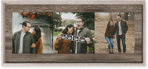 Countryside Pano Wall Art, Rustic, Single piece, Mounted, 10x24, Brown, wood