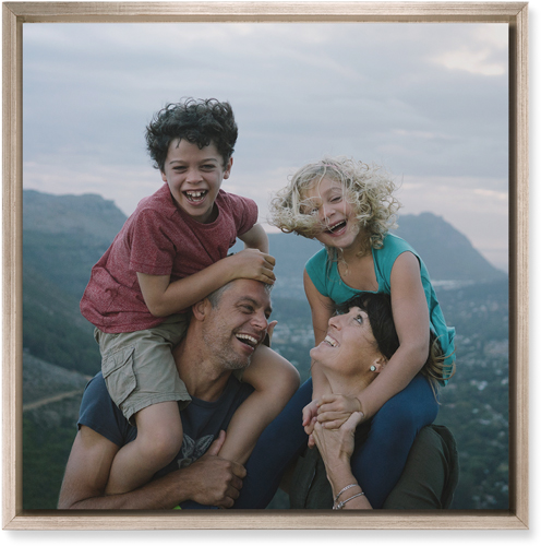 Photo Gallery Wall Art, Metallic, Single piece, Mounted, 16x16, Multicolor, multi