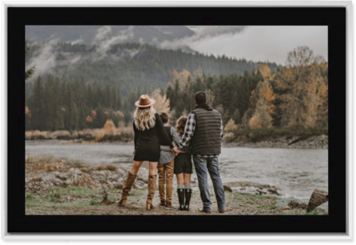 Simple Gallery of One Border Wall Art, White, Single piece, Mounted, 24x36, Multicolor, multi