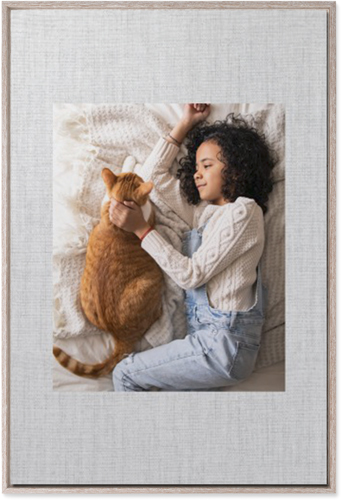 Full Frame One Wall Art, Rustic, Single piece, Mounted, 24x36, White, white