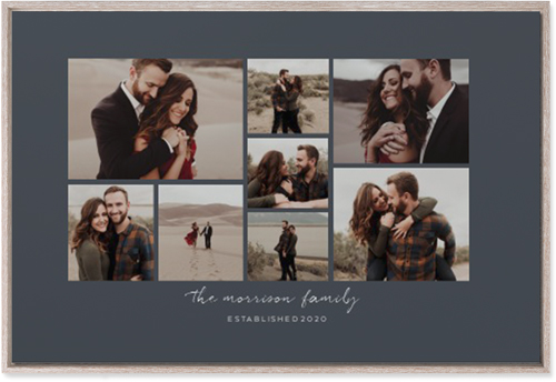 Pieces of Eight Wall Art, Rustic, Single piece, Mounted, 24x36, Gray, gray