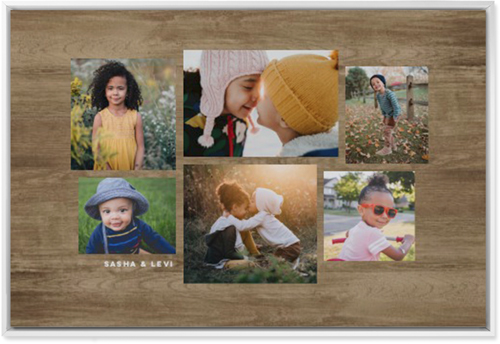 Six Times Wall Art, White, Single piece, Mounted, 24x36, Brown, truffle