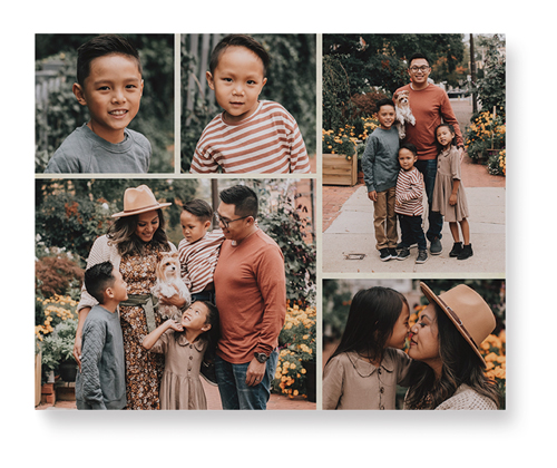 Gallery of Five Wall Art, No Frame, Single piece, Mounted, 8x10, Multicolor, multi