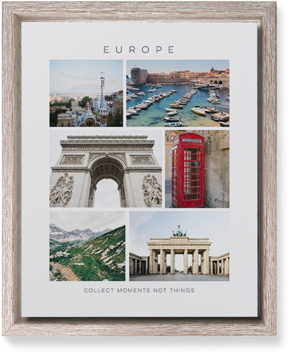 Best of Six Wall Art, Rustic, Single piece, Mounted, 8x10, Multicolor, multi