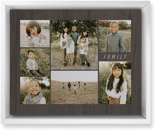 Lucky Seven Wall Art, White, Single piece, Mounted, 8x10, Multicolor