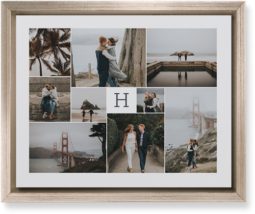 Nine Lives Wall Art, Metallic, Single piece, Mounted, 8x10, Multicolor, multi