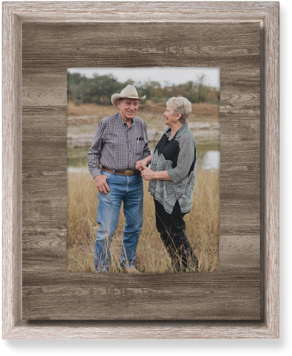 Countryside Portrait Wall Art, Rustic, Single piece, Mounted, 8x10, Brown