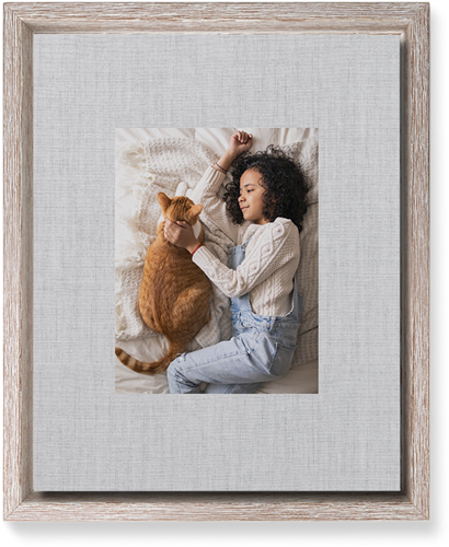 Full Frame One Wall Art, Rustic, Single piece, Mounted, 8x10, White, white