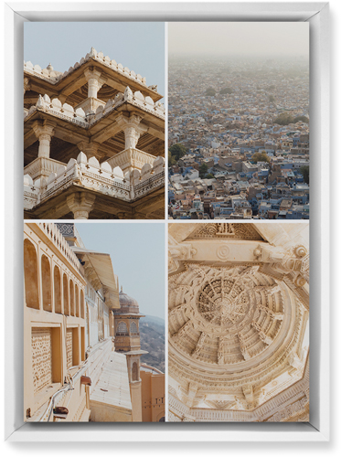 Four Top Wall Art, White, Single piece, Mounted, 10x14, Multicolor