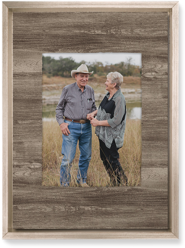 Countryside Portrait Wall Art, Metallic, Single piece, Mounted, 10x14, Brown