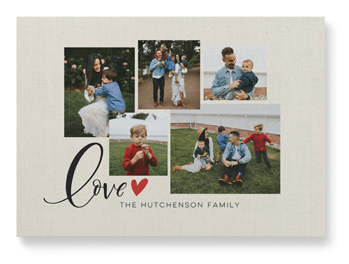 Just Hearts Wall Art, No Frame, Single piece, Mounted, 10x14, Beige, antique white