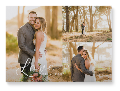 Just Love Trio Wall Art, No Frame, Single piece, Mounted, 10x14, White, white