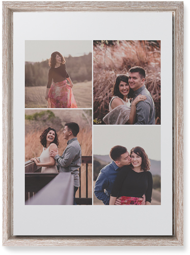 Four Winds Wall Art, Rustic, Single piece, Mounted, 10x14, White, white