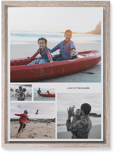 Hero Collage Portrait Wall Art, Rustic, Single piece, Mounted, 10x14, Multicolor