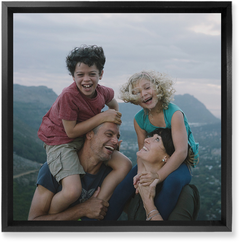 Photo Gallery Wall Art, Black, Single piece, Mounted, 12x12, Multicolor, multi