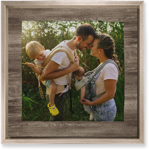 Countryside Wall Art, Metallic, Single piece, Mounted, 12x12, Brown