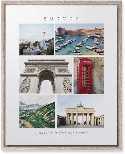 Best of Six Wall Art, Rustic, Single piece, Mounted, 16x20, Multicolor, multi