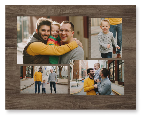 Brown Unframed Wall Art