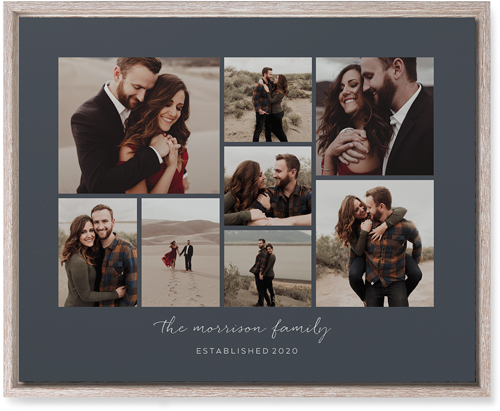 Pieces of Eight Wall Art, Rustic, Single piece, Mounted, 16x20, Gray, gray