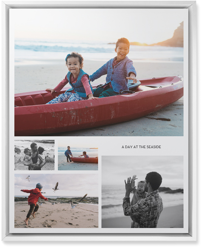 Hero Collage Portrait Wall Art, White, Single piece, Mounted, 16x20, Multicolor