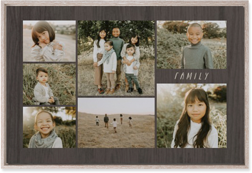 Lucky Seven Wall Art, Rustic, Single piece, Mounted, 20x30, Multicolor