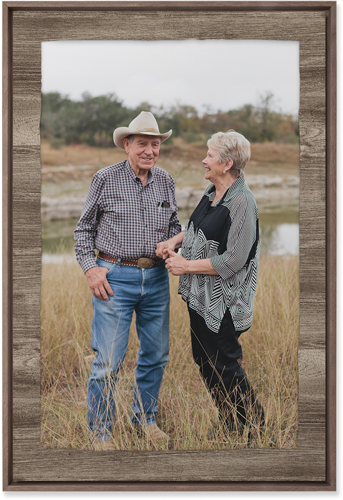 Countryside Portrait Wall Art, Walnut, Single piece, Mounted, 20x30, Brown, wood