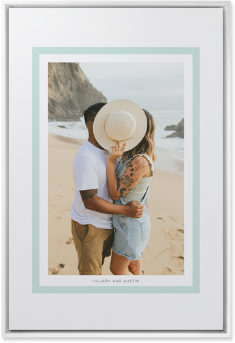 Freeze Frame Wall Art, White, Single piece, Mounted, 20x30, Green, mint