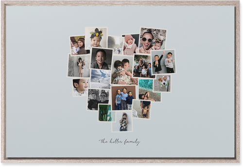 Heart Strings Wall Art, Rustic, Single piece, Mounted, 20x30, Gray, air