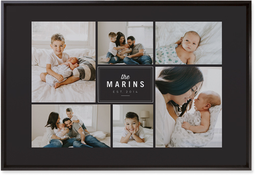 Round We Go Wall Art, Black, Single piece, Mounted, 20x30, Gray, charcoal