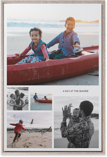 Hero Collage Portrait Wall Art, Rustic, Single piece, Mounted, 20x30, Multicolor
