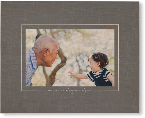 Take Shape Wall Art, Single piece, Wood, 8x10, Gray, slate