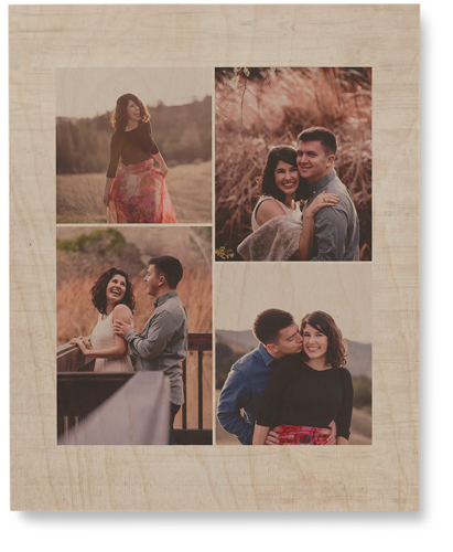 Four Winds Wall Art, Single piece, Wood, 8x10, Beige, wheat