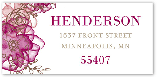 Fancy Address Labels