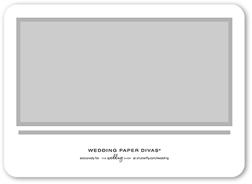 Scripted Party 5x7 Stationery Card by Jenny Romanski | Shutterfly