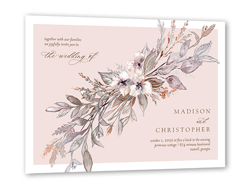 Silver Foil Invitations