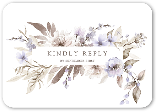 Pastel Wedding RSVP Card