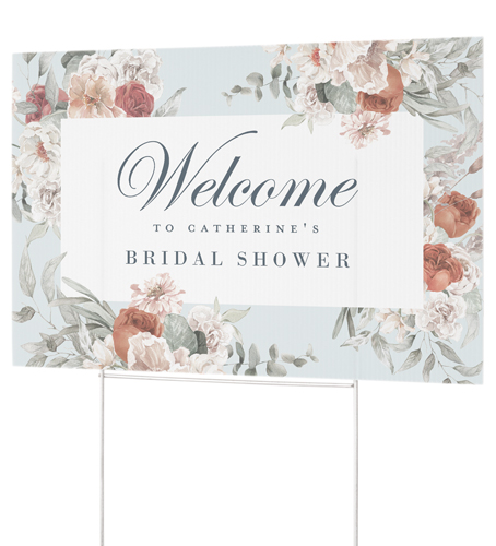 Simple Elegance Yard Sign, Gray