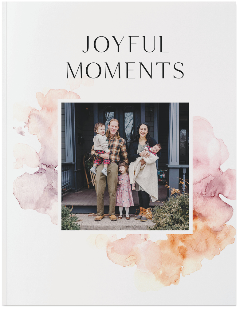 Watercolor Washes by Kim Thoa Photo Book, 11x8, Soft Cover, Standard Pages