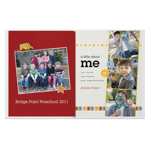 School Days Photo Book, 11x8, Soft Cover, Standard Pages