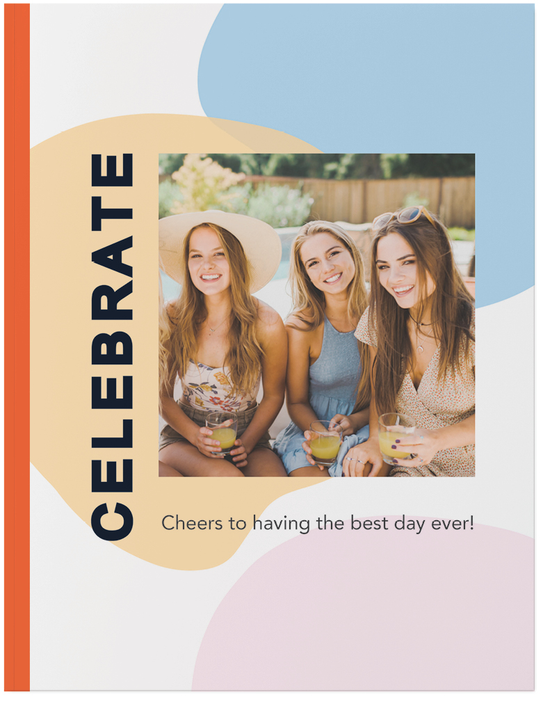 Modern Celebrations Photo Book, 11x8, Soft Cover, Standard Pages