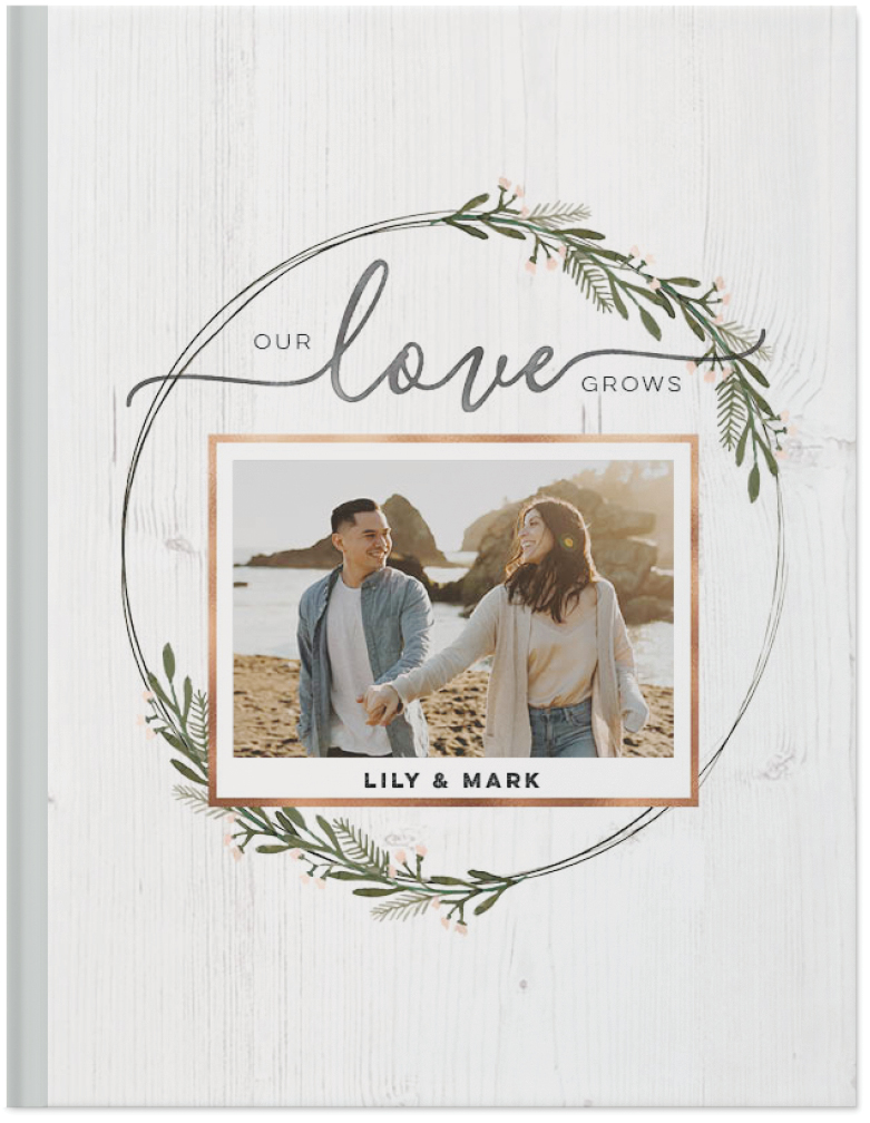 Forever Love by With Merriment Photo Book, 11x8, Hard Cover - Glossy, Standard Pages