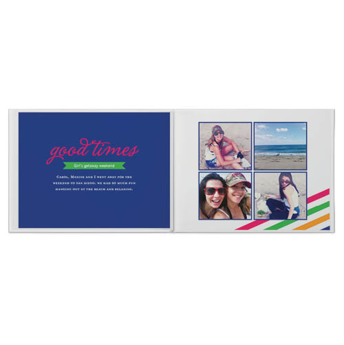 Bright And Bold Photo Book, 11x14, Professional Flush Mount Albums, Flush Mount Pages