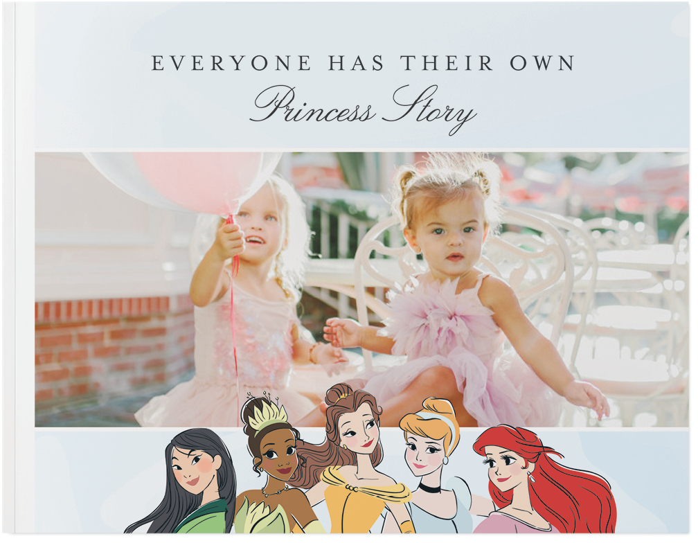 Disney Princess Photo Book, 8x11, Soft Cover, Standard Pages