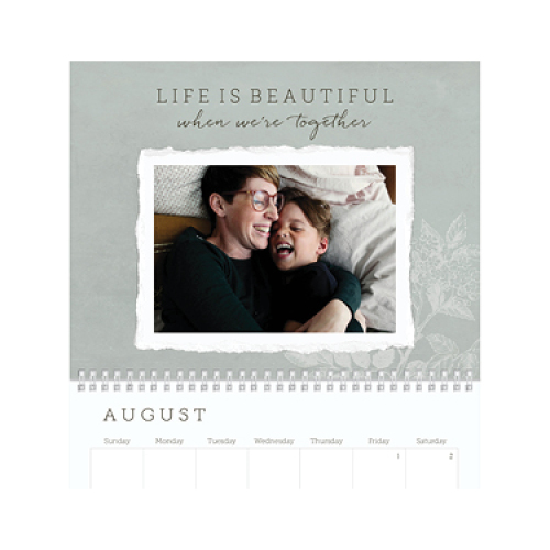 Heirloom Moments Calendar Wall Calendar, 8x11